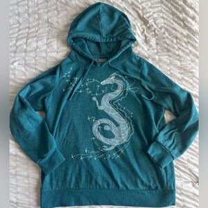 Her Universe Studio Ghibli Blue Spirited Away Hoodie (L)